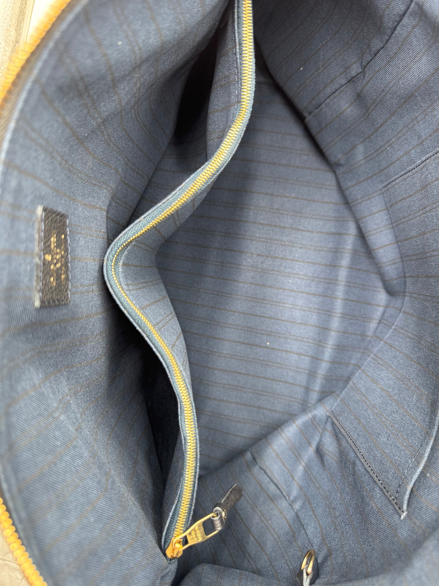 Louis Vuitton Monogram Empreinte Lumineuse GM - Infini Dark Navy Bag/Tote