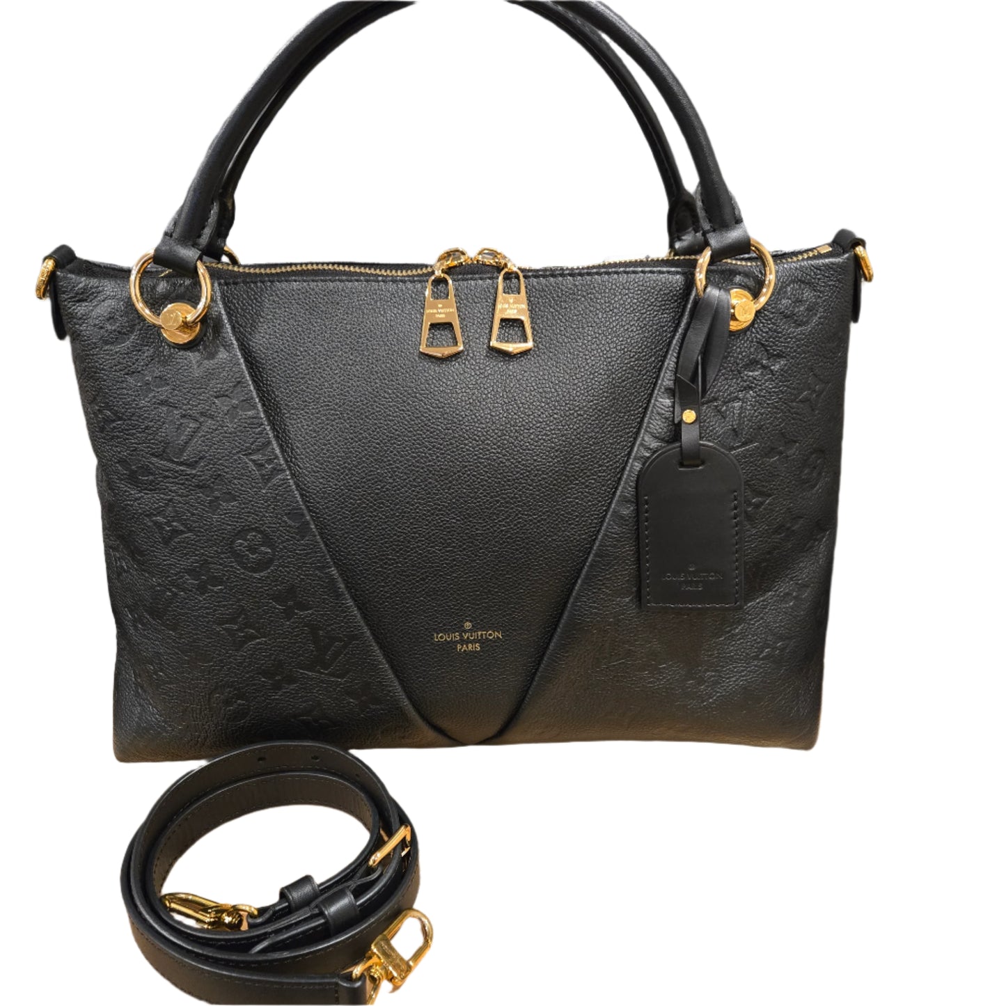 Louis Vuitton Monogram Empreinte V Tote MM Noir