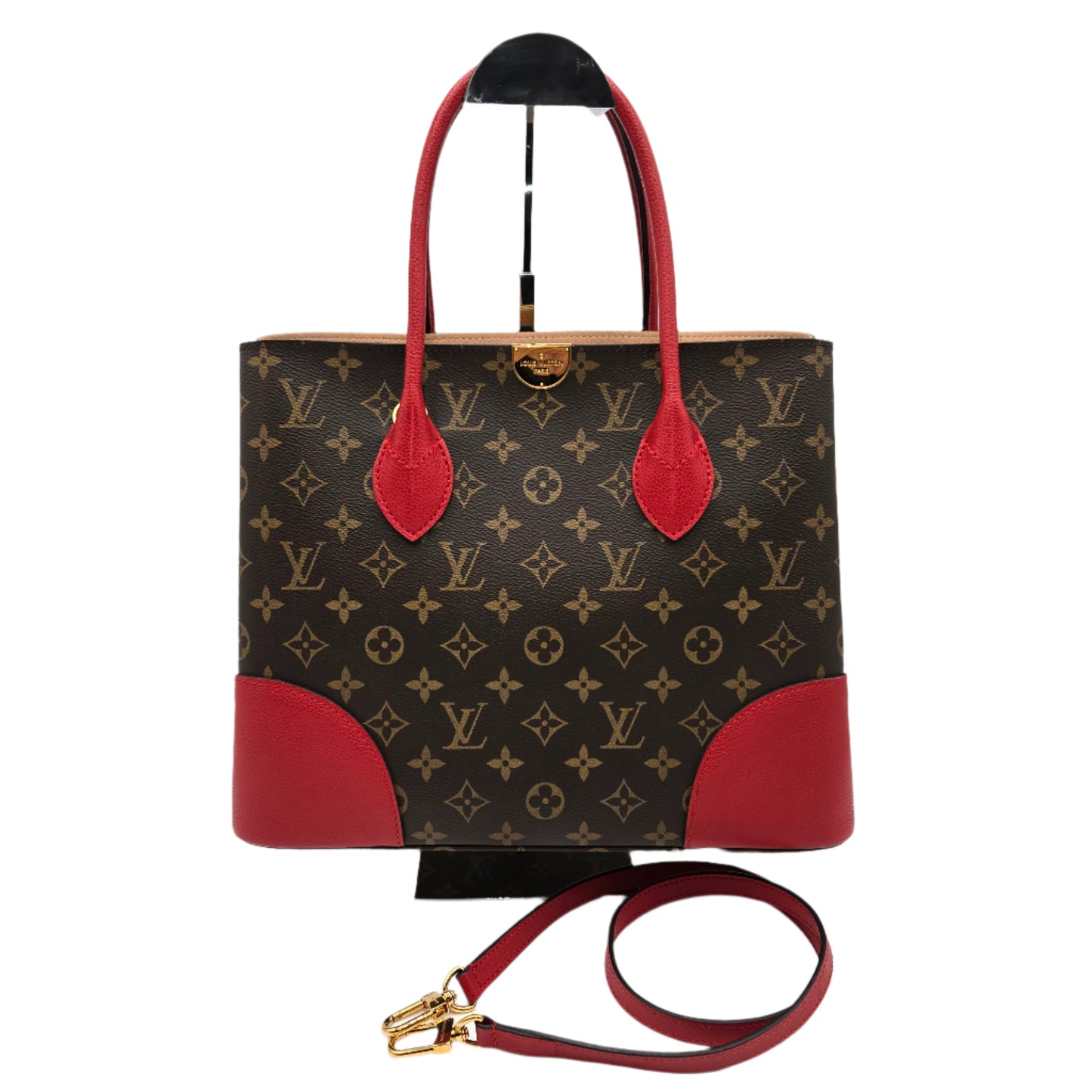 Louis Vuitton Monogram Flandrin Cerise Canvas Handbag - LIKE NEW