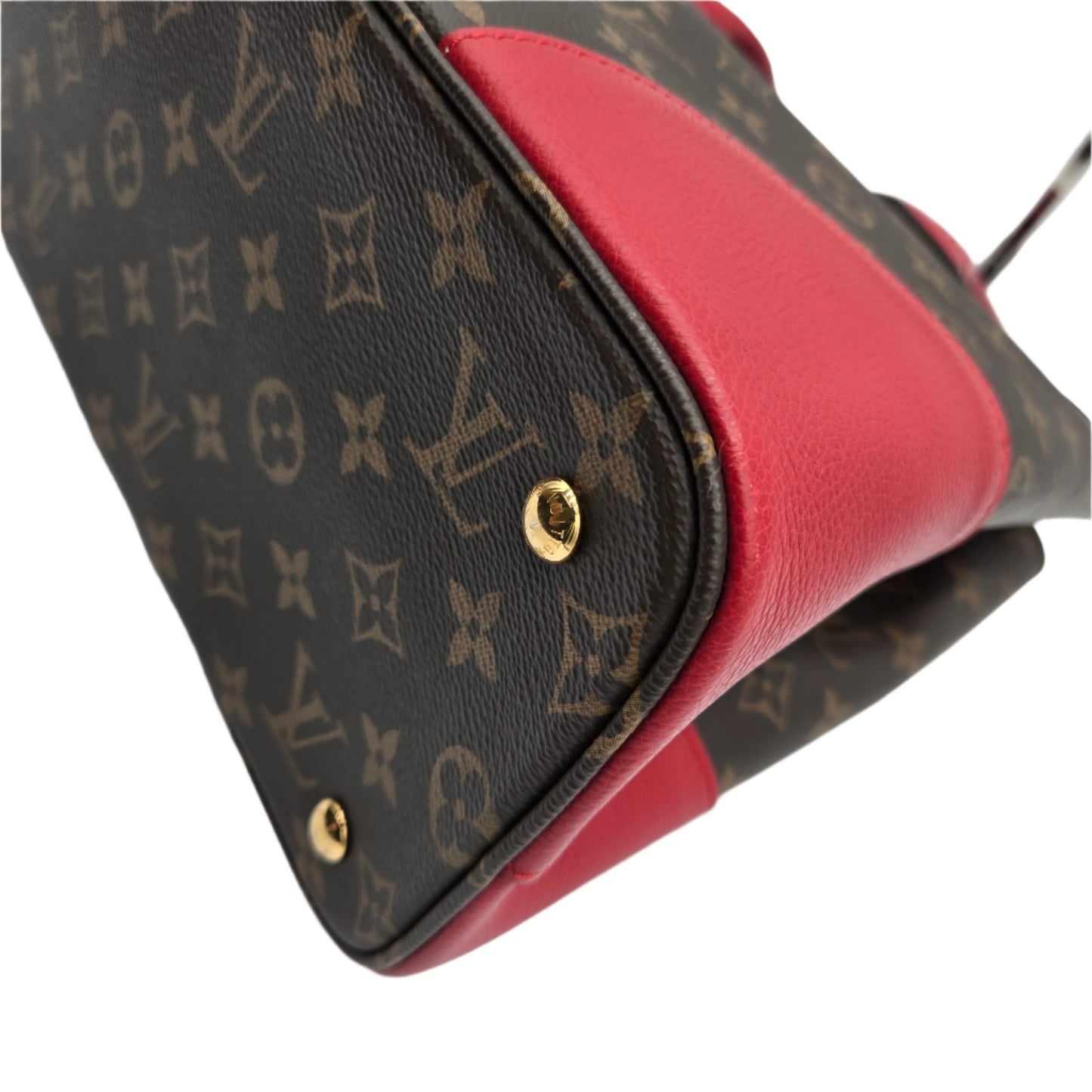 Louis Vuitton Monogram Flandrin Cerise Canvas Handbag - LIKE NEW
