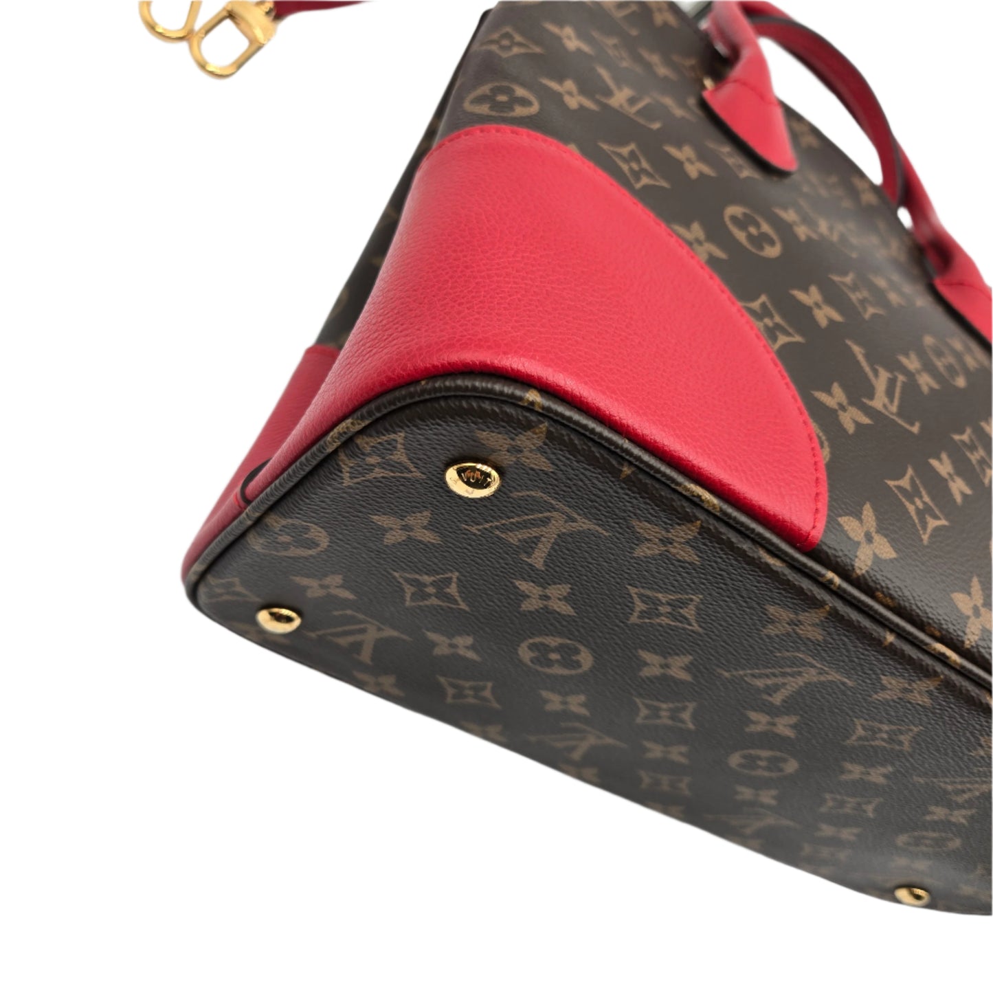 Louis Vuitton Monogram Flandrin Cerise Canvas Handbag - LIKE NEW