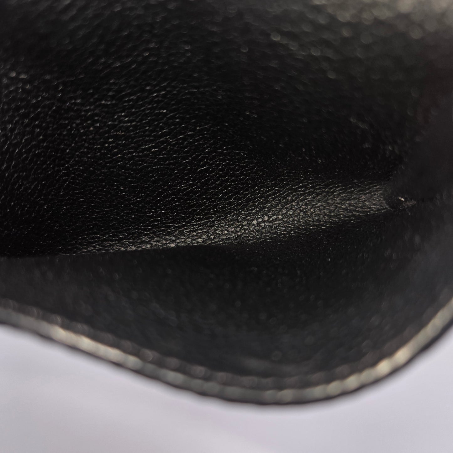 Louis Vuitton Wallet/Coin Case Monogram Empreinte Porte Monnaie Rosari Noir
