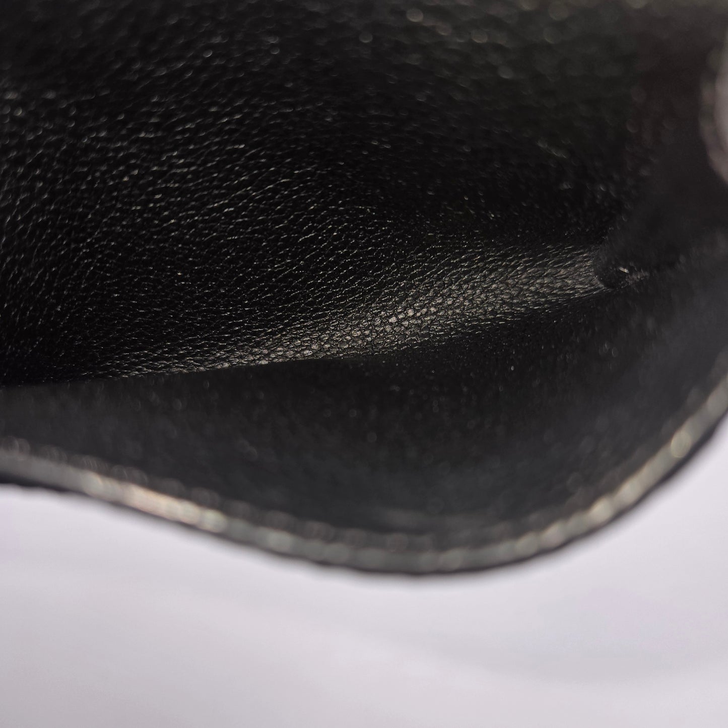 Louis Vuitton Wallet/Coin Case Monogram Empreinte Porte Monnaie Rosari Noir