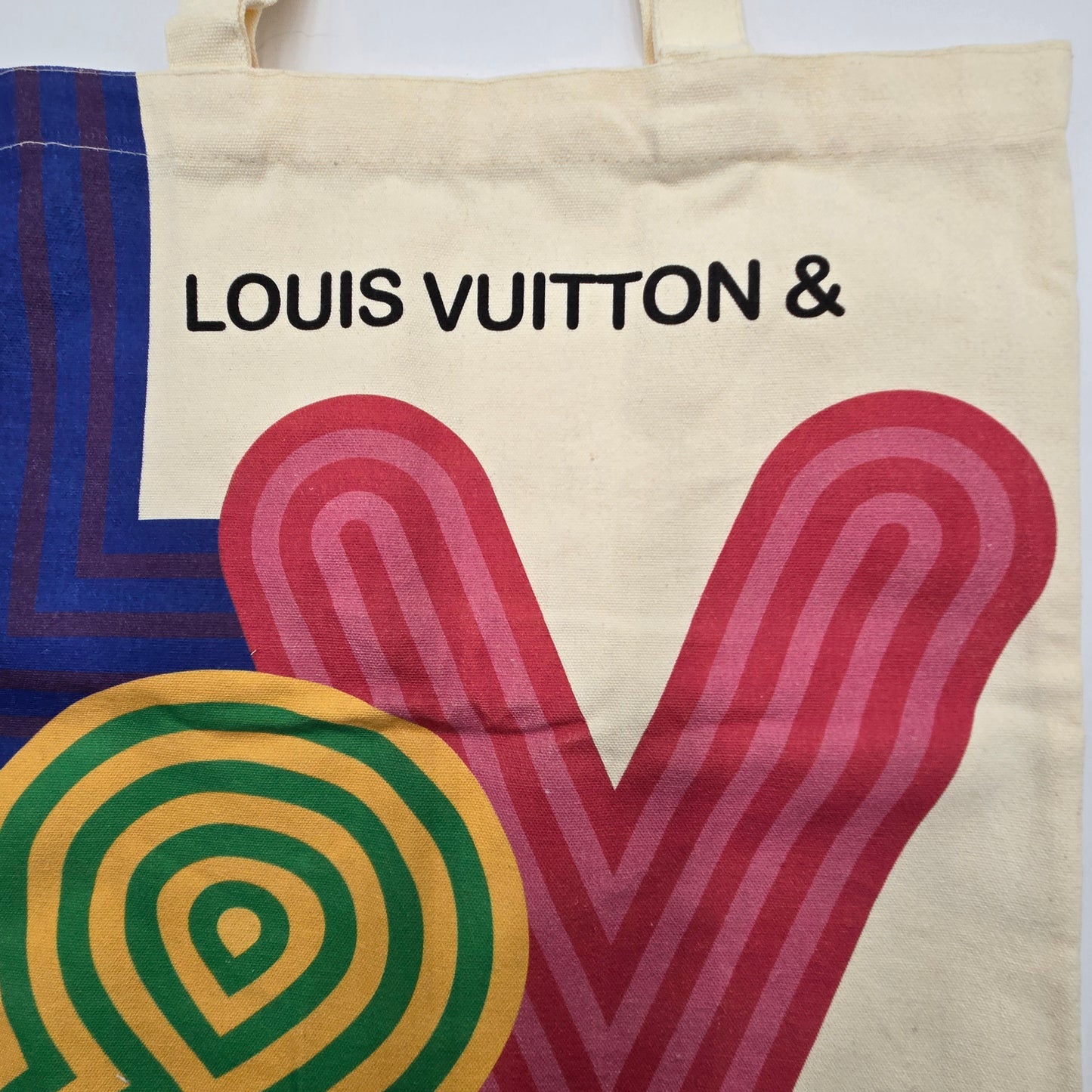 NEW - Louis Vuitton & Collaboration Exhibition City Tote Canvas Limited Edition from 2021-2022