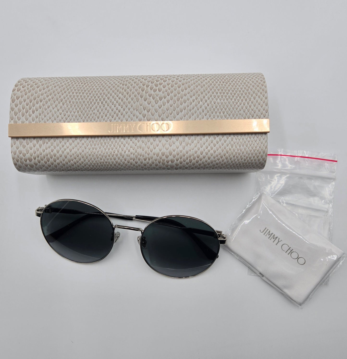 Jimmy Choo Lilo Round Sunglasses
