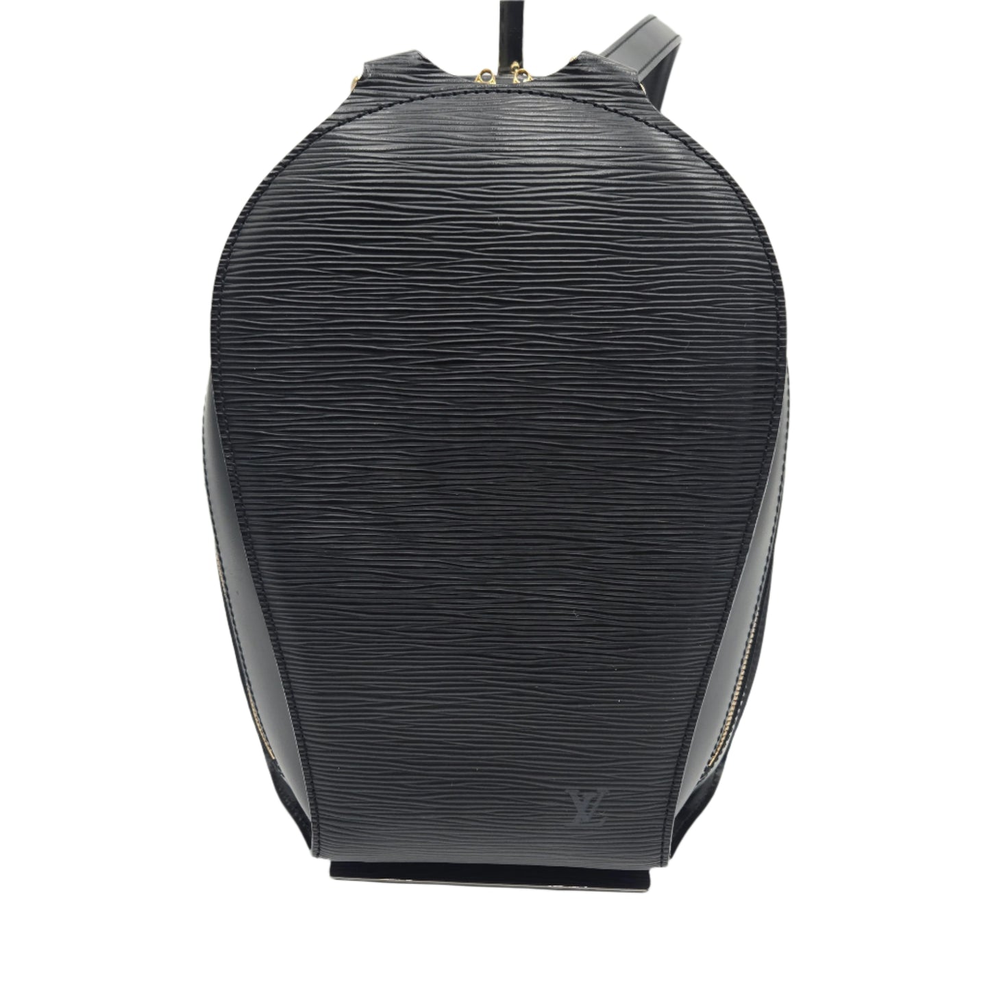 LOUIS VUITTON Mini Pochette Epi Leather Backpack Black