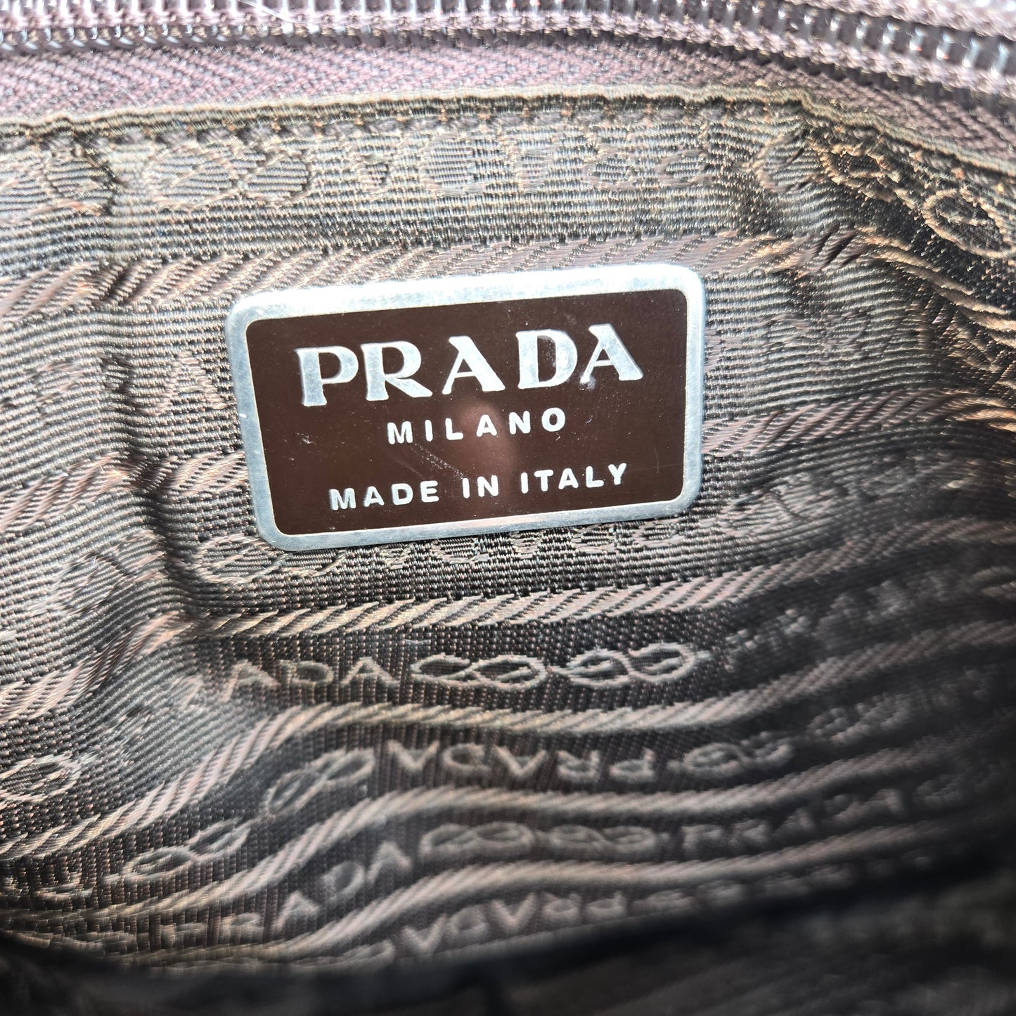 Prada Green Backpack Rucksack Nylon
