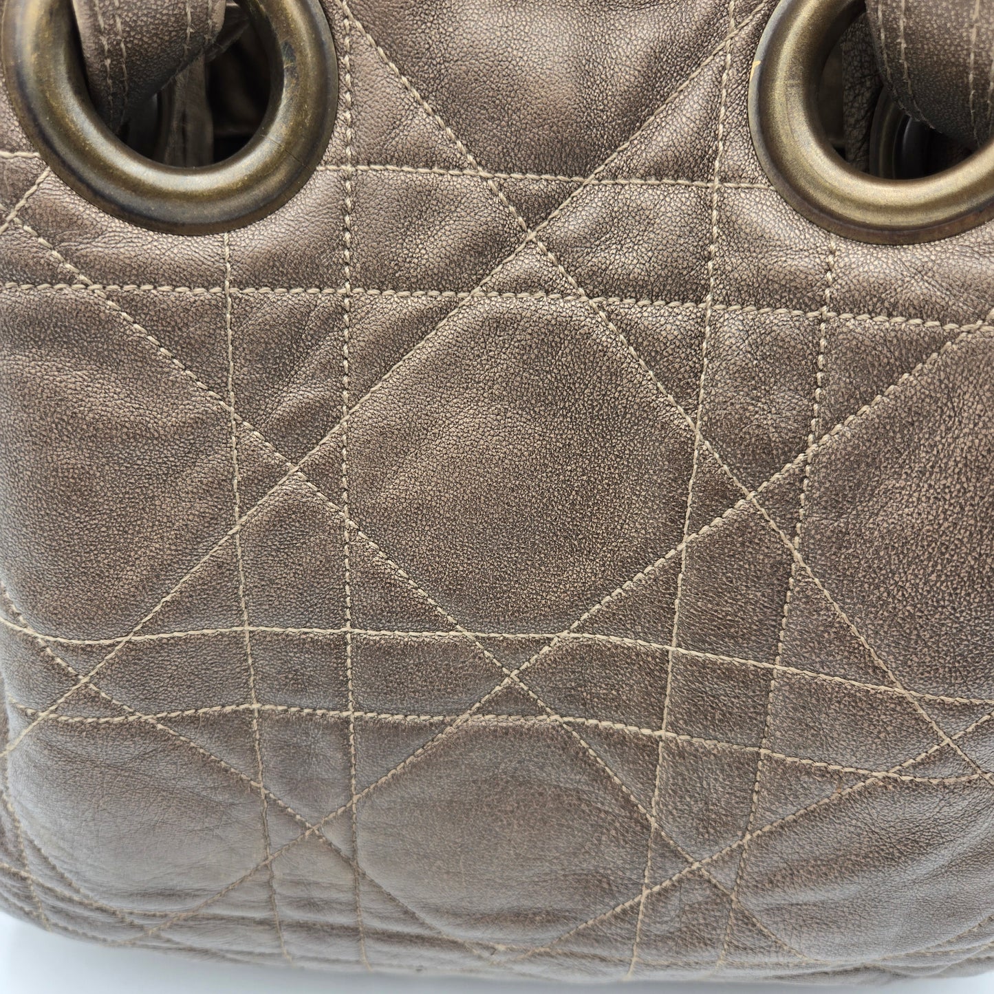 Christian Dior Cannage Bucket Bag