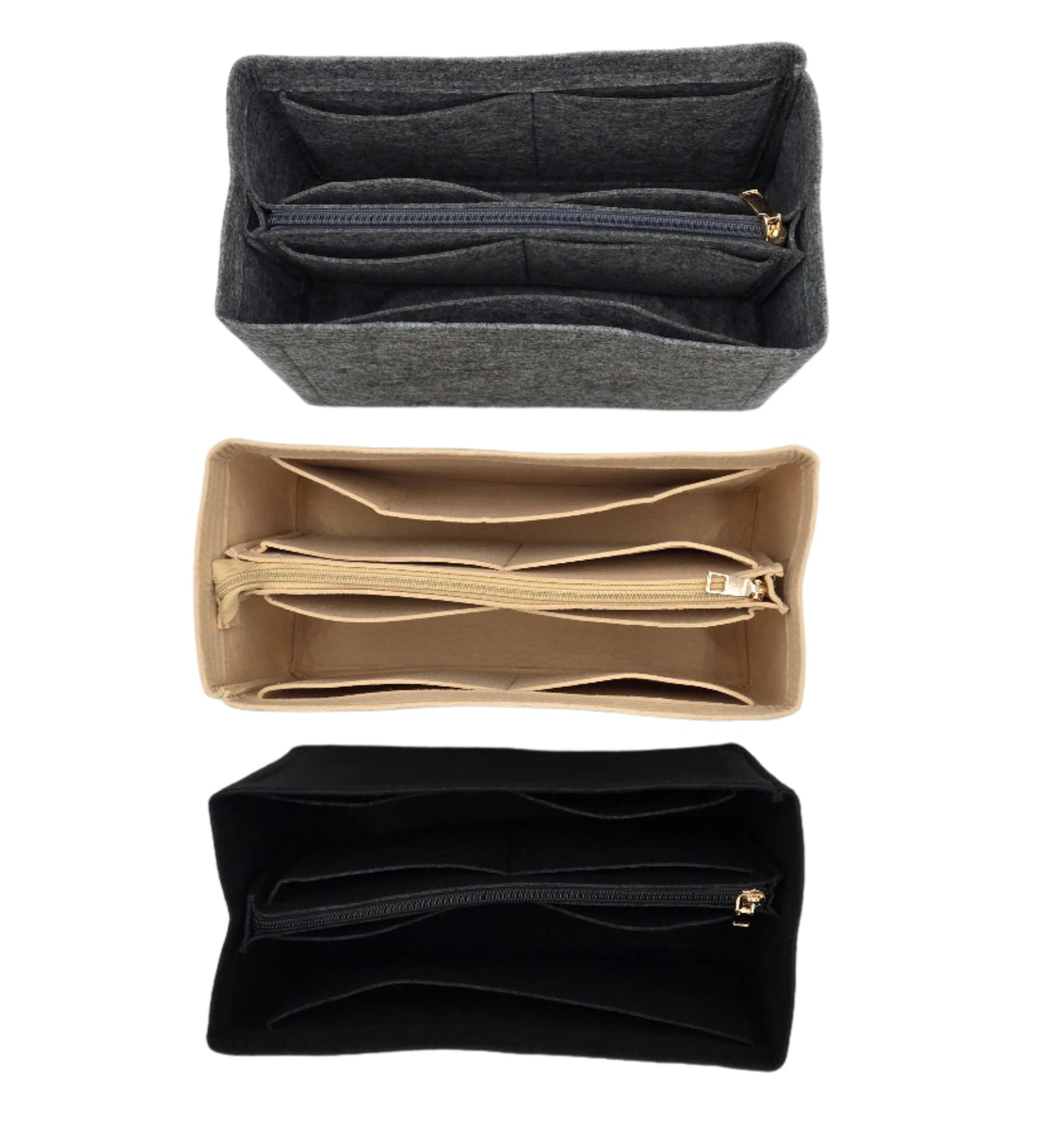 PURSE INSIDE LINER PROTECTORS - Multifunctional Storage (H6.5" x L11" x W5.7")