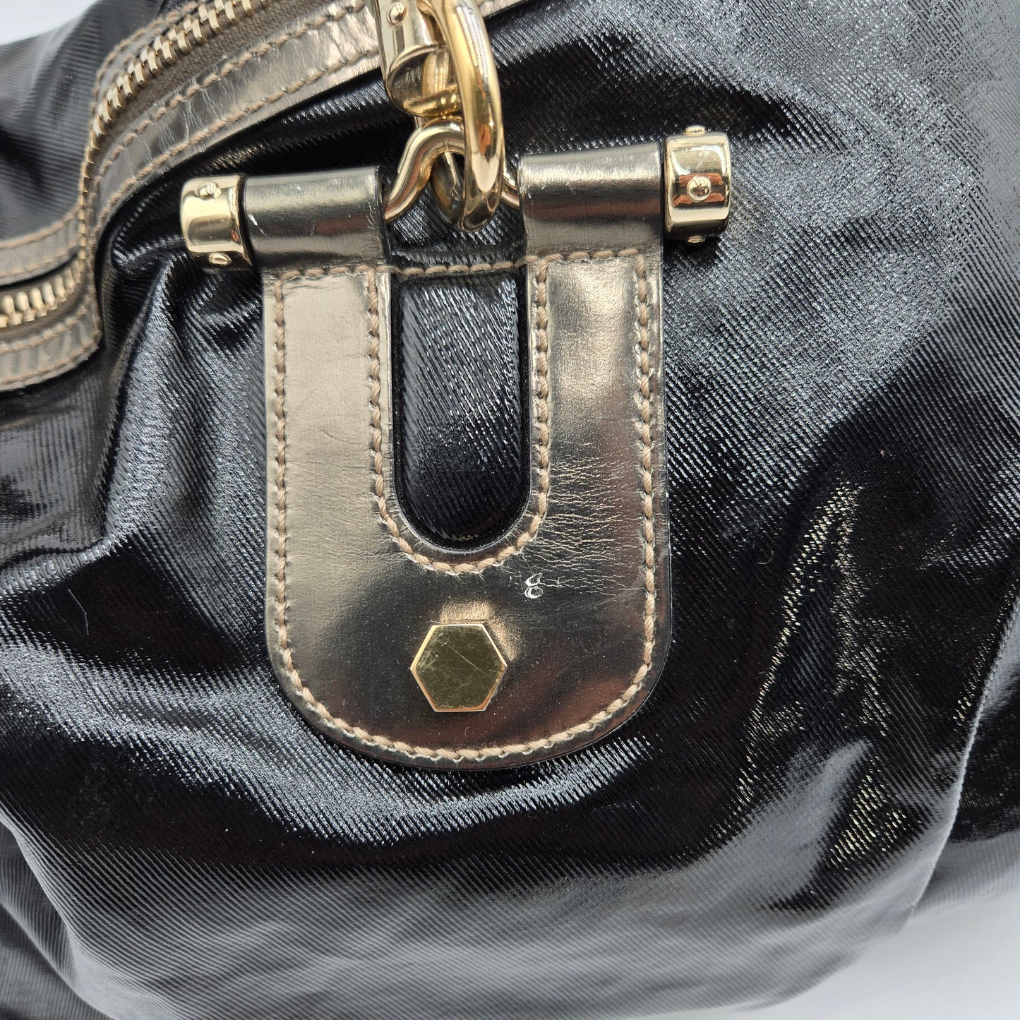 VINTAGE Gucci Pop Bamboo Medium Two-Way Bag