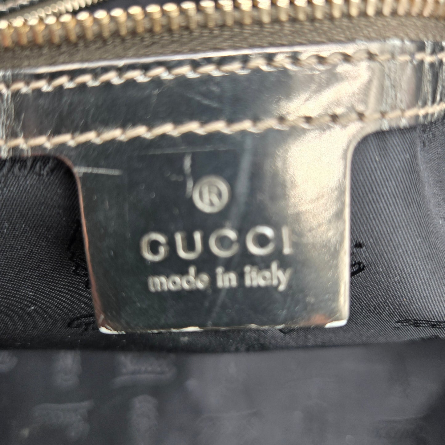 VINTAGE Gucci Pop Bamboo Medium Two-Way Bag