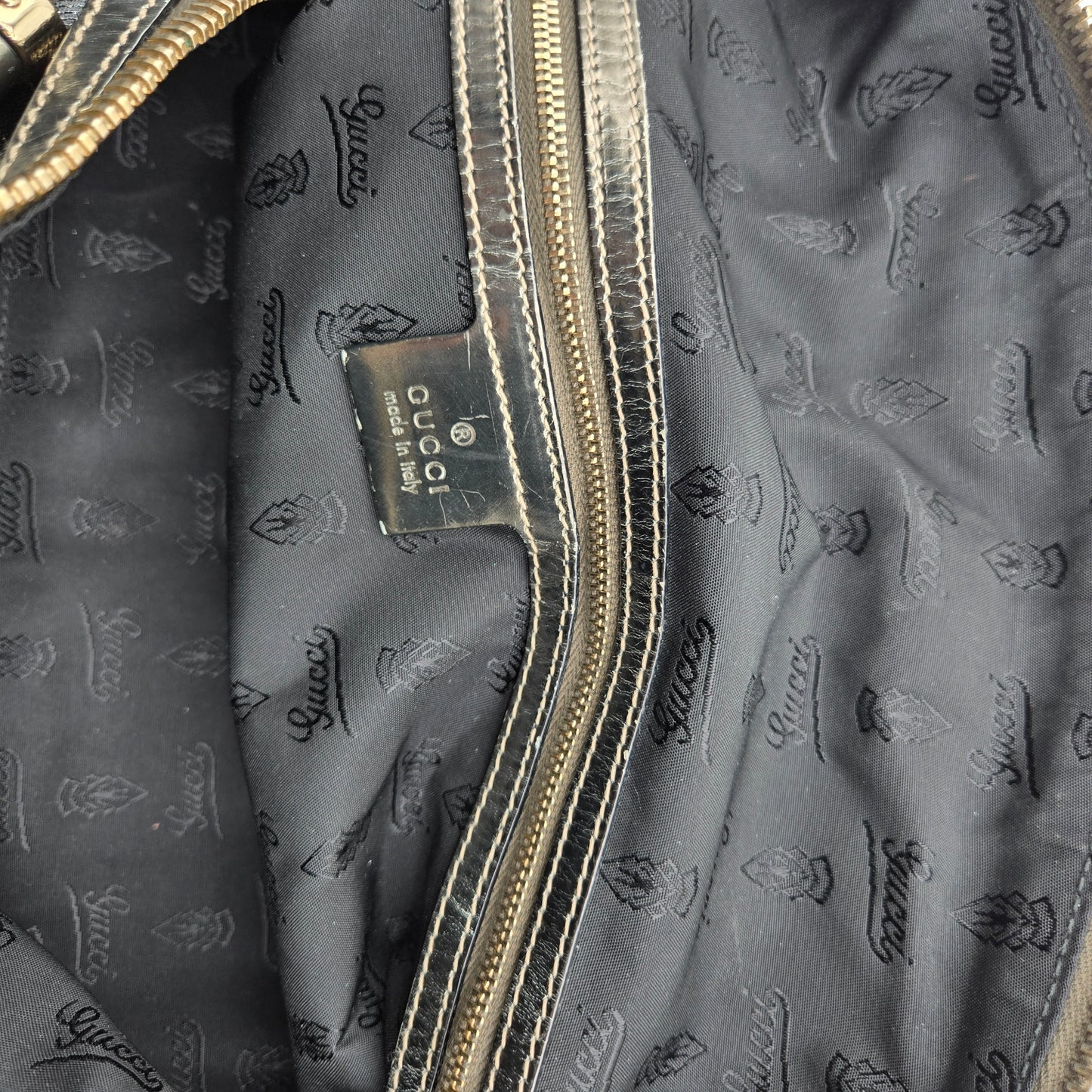 VINTAGE Gucci Pop Bamboo Medium Two-Way Bag
