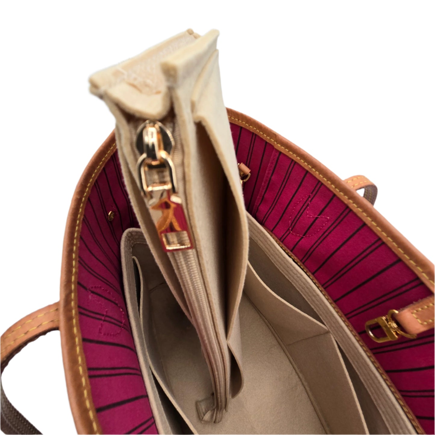 LARGE Multifunctional Tote Bag Liner (L:13in, W:6.3in, H:6.7in)