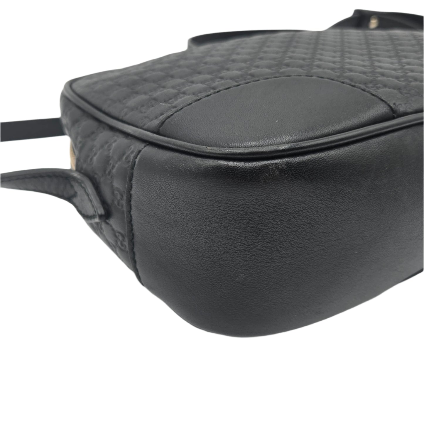 Gucci Microguccissima Leather Bree Black Crossbody