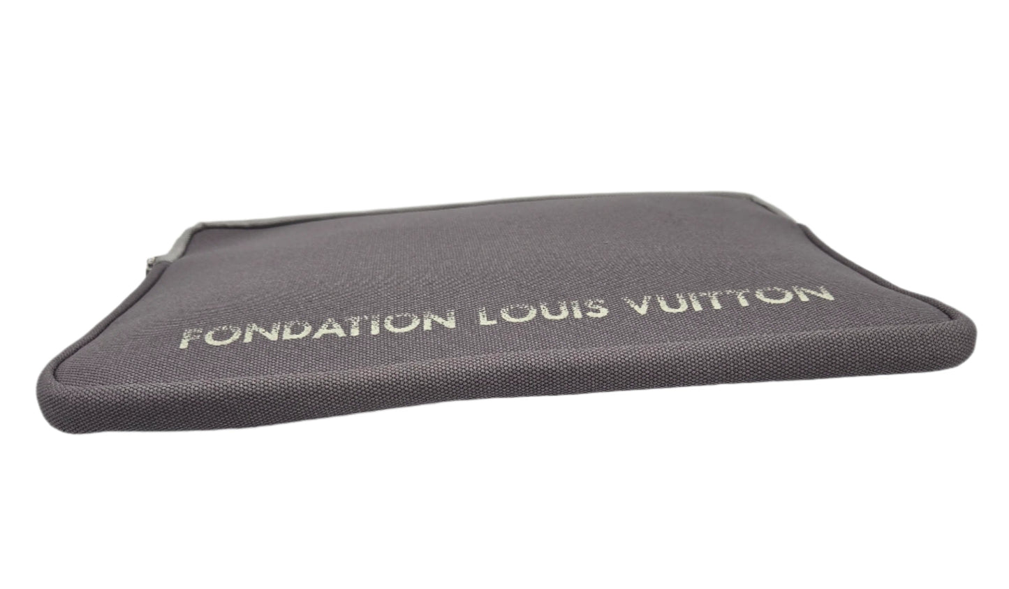 Fondation Louis Vuitton Laptop Sleeve - Grey