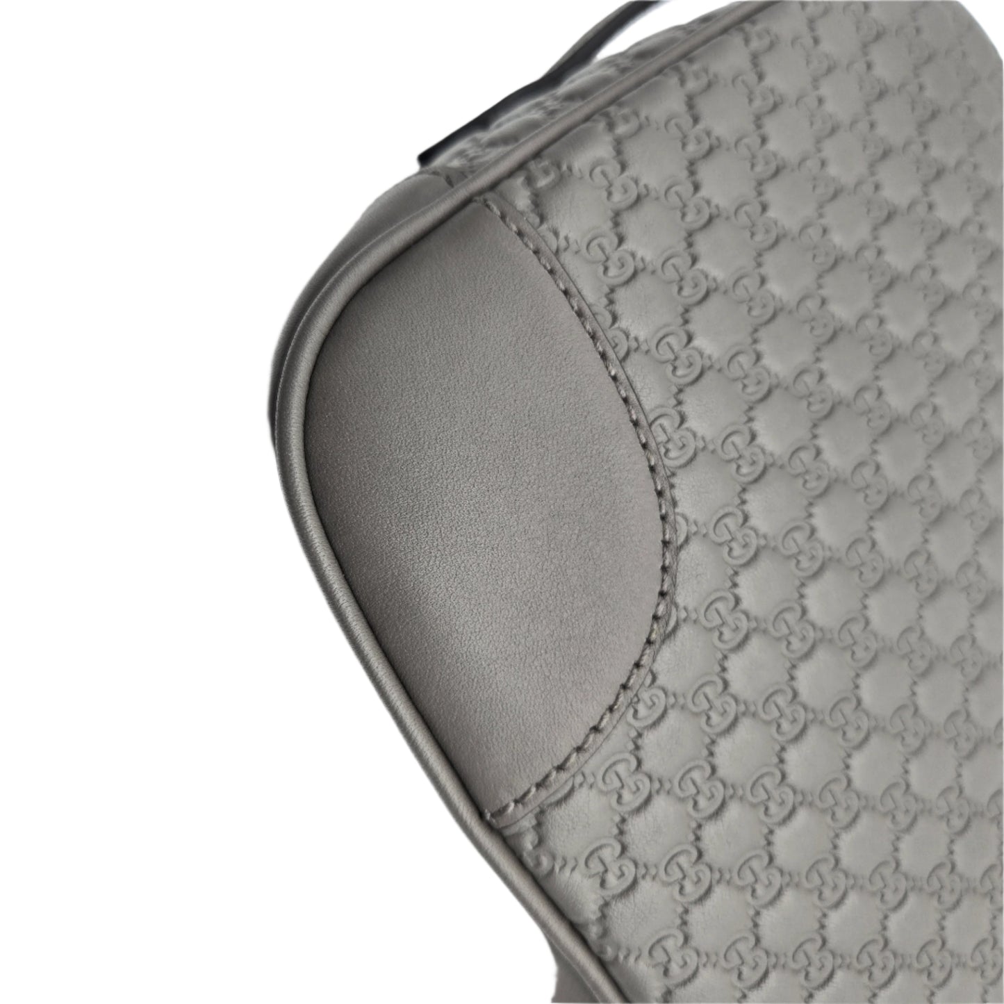 Gucci Microguccissima Leather Bree Grey Crossbody - LIKE NEW