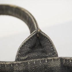 Prada Mini Tote Bag Canapa Denim Black - COA included