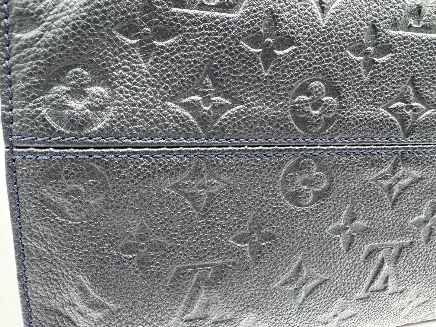 Louis Vuitton Monogram Empreinte Lumineuse GM - Infini Dark Navy Bag/Tote