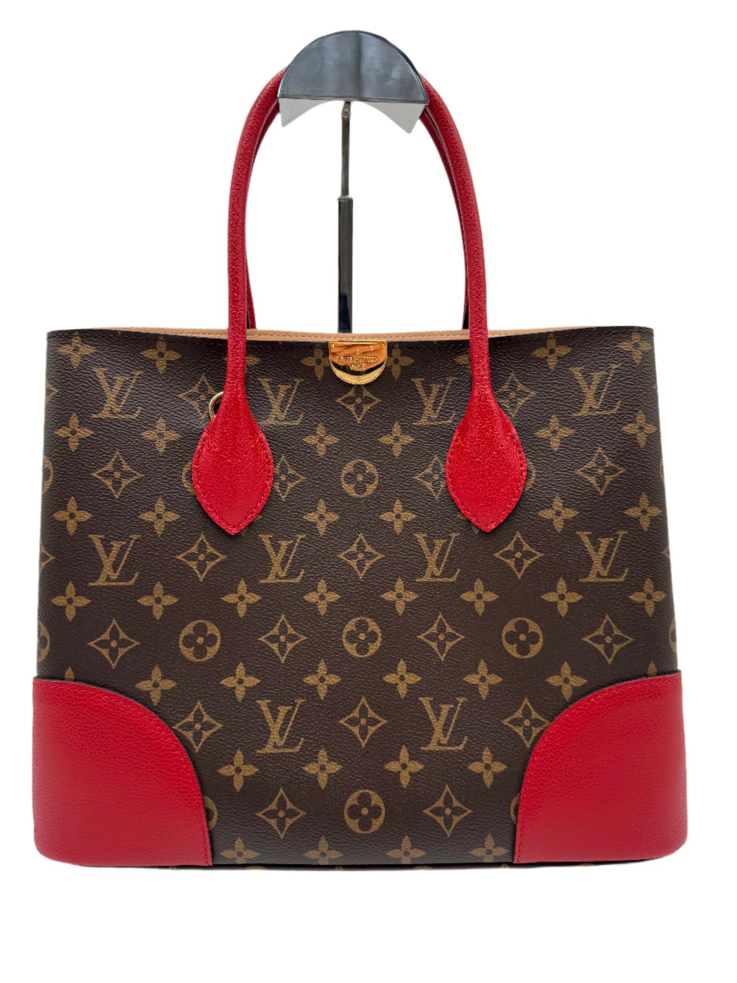 Louis Vuitton Monogram Flandrin Cerise Canvas Handbag - LIKE NEW