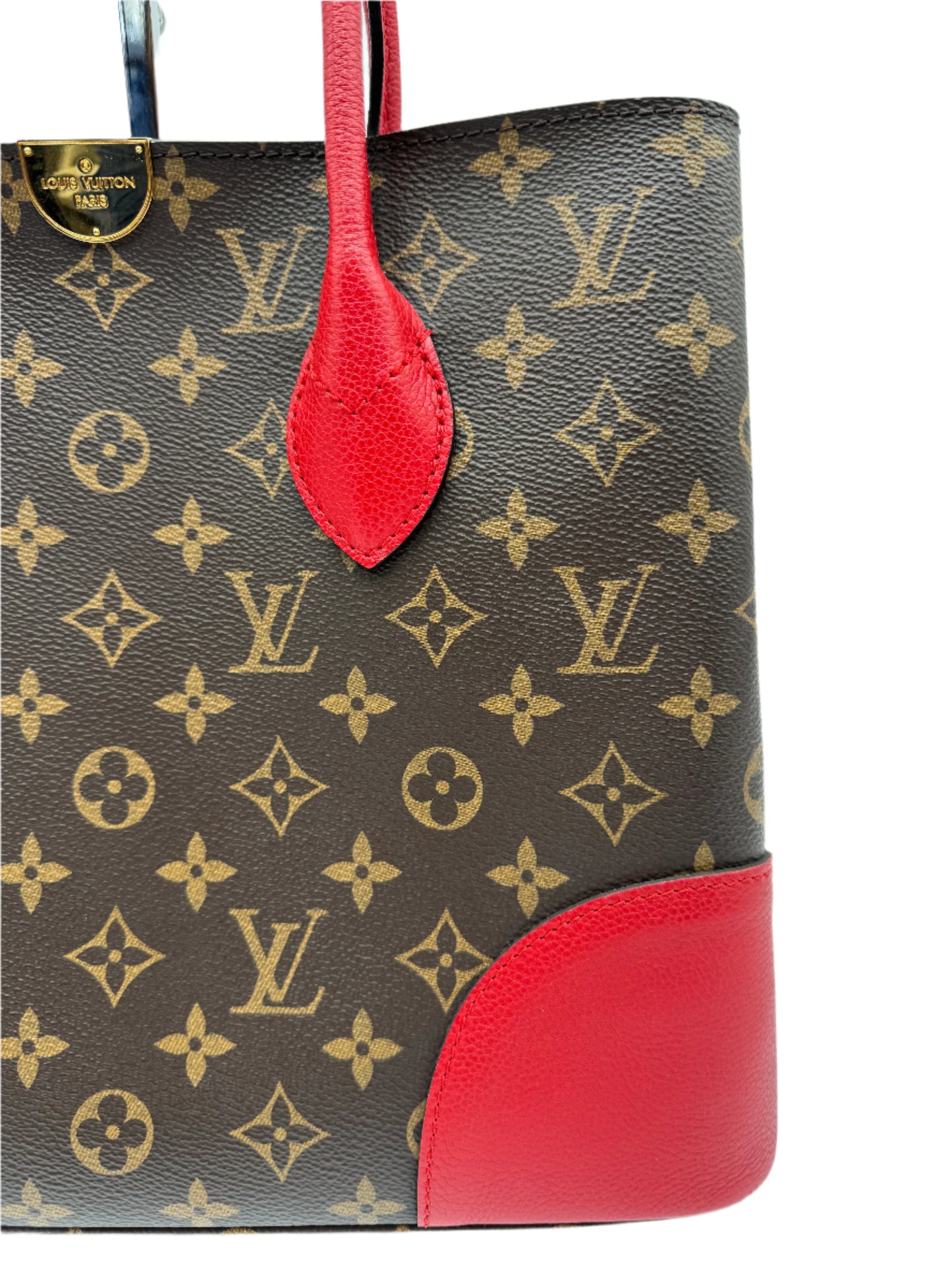 Louis Vuitton Monogram Flandrin Cerise Canvas Handbag - LIKE NEW