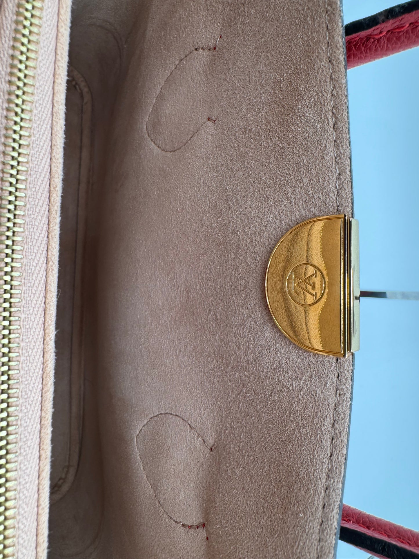 Louis Vuitton Monogram Flandrin Cerise Canvas Handbag - LIKE NEW
