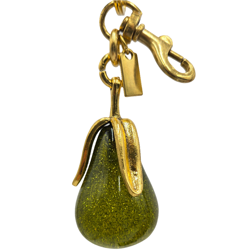 Pear charm / Key Holder