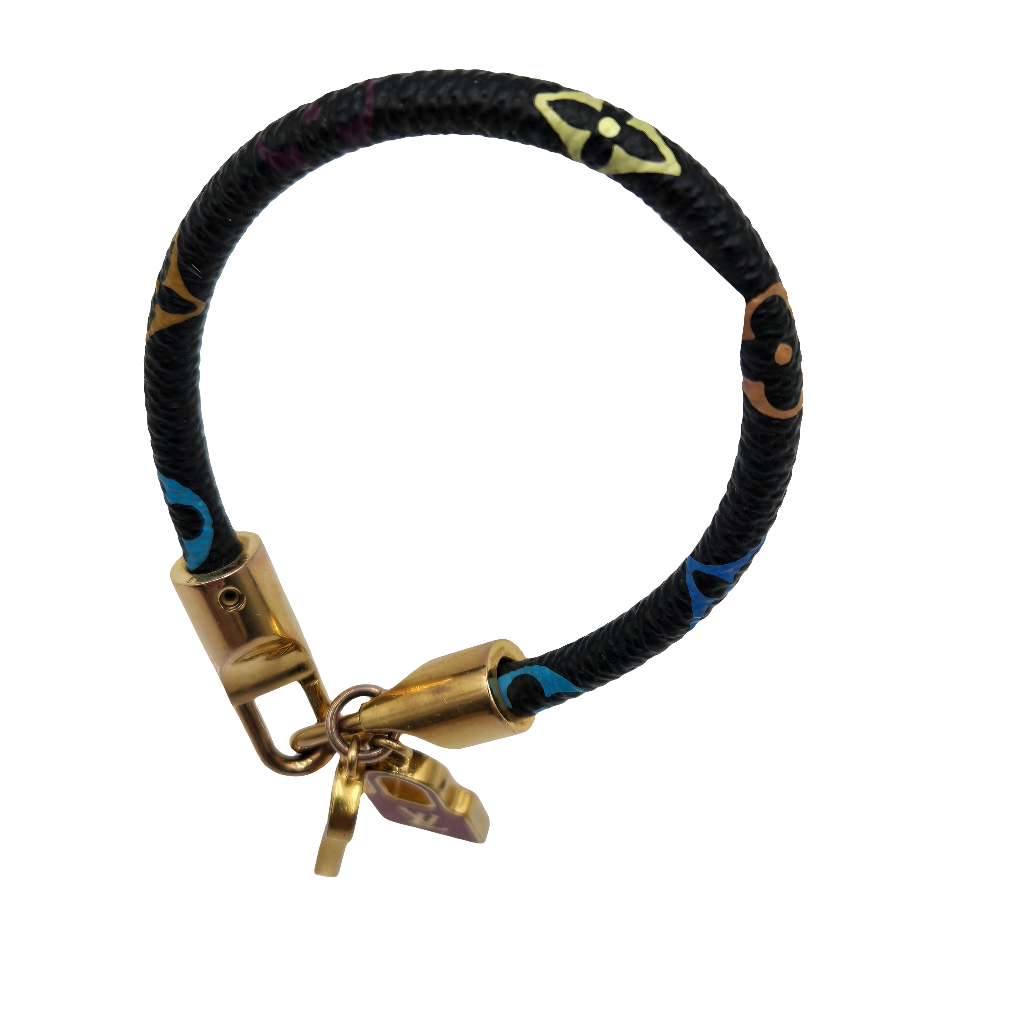 LOUIS VUITTON MONOGRAM MULTICOLOR BRACELET LUCK IT BRACELET/1A8608