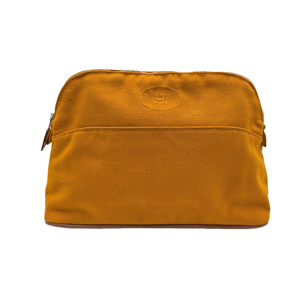 Hermès Toile Bolide Trousse de Voyage MM
