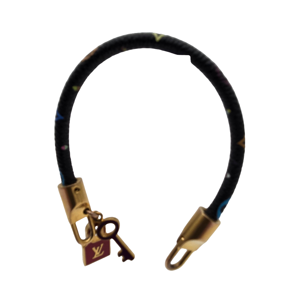 LOUIS VUITTON MONOGRAM MULTICOLOR BRACELET LUCK IT BRACELET/1A8608