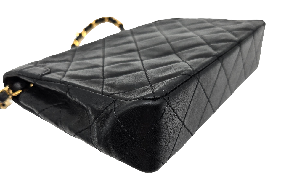 CHANEL Paris Limited Matelasse Lambskin Leather Chain Shoulder Bag 20057