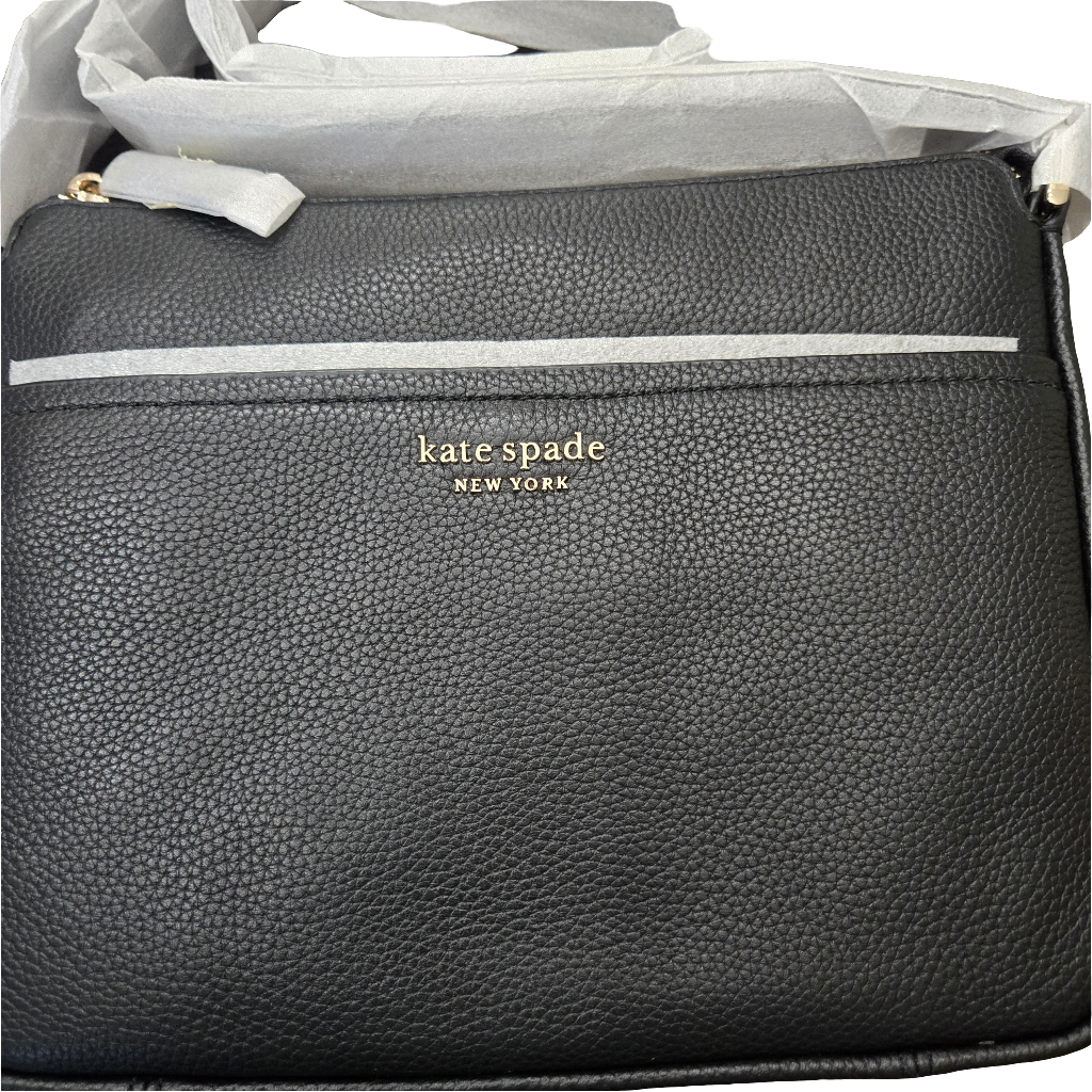 Kate Spade New York Run Around Medium Crossbody Black