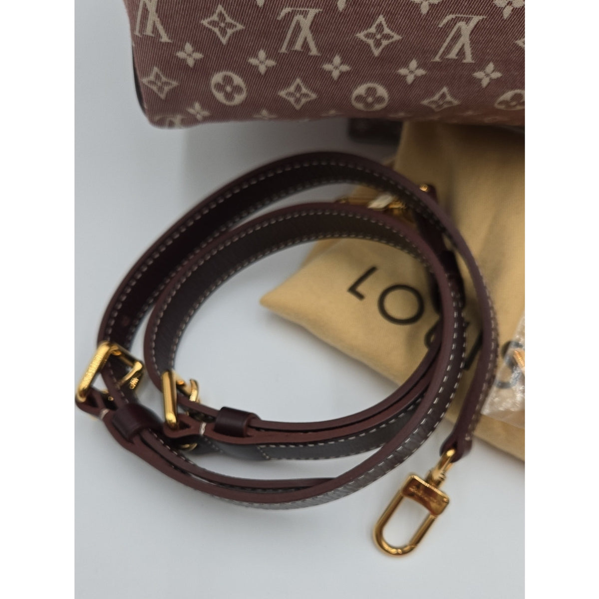 Louis Vuitton Mini Lin Speedy Bandoulière 30 (officially: Mini Lin Bondalier)