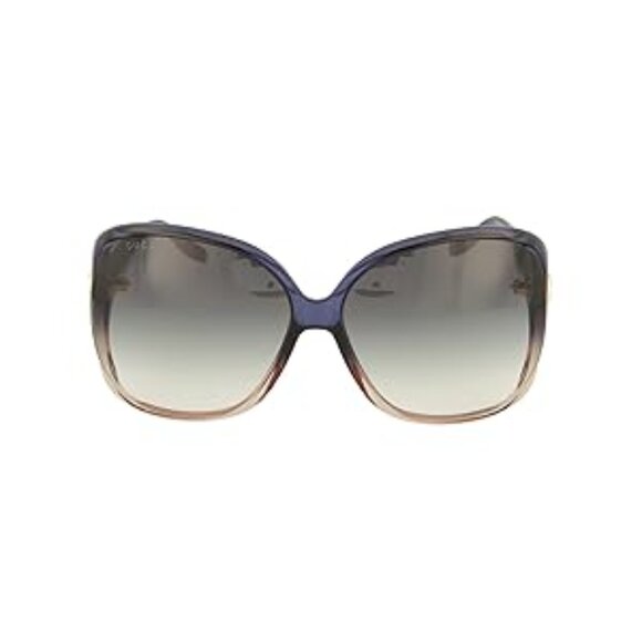Gucci Sunglasses Square Blue Grey - NEW, never used