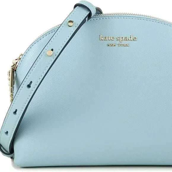 Kate Spade New York Spencer Double Zip Dome Crossbody Teacup