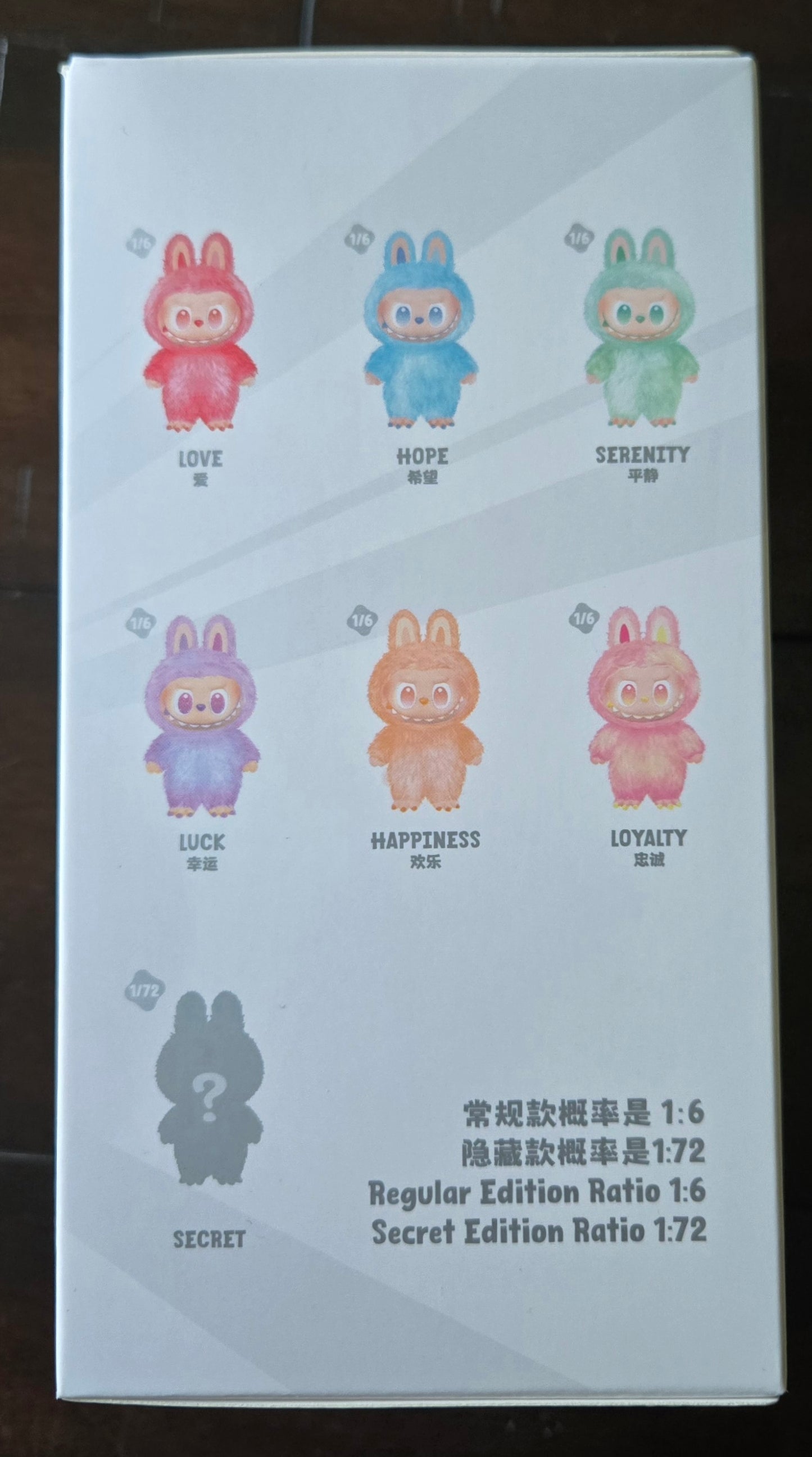AUTHENTIC THE MONSTERS - Big Into Energy Vinyl Plush Blind Box- Labubu V3