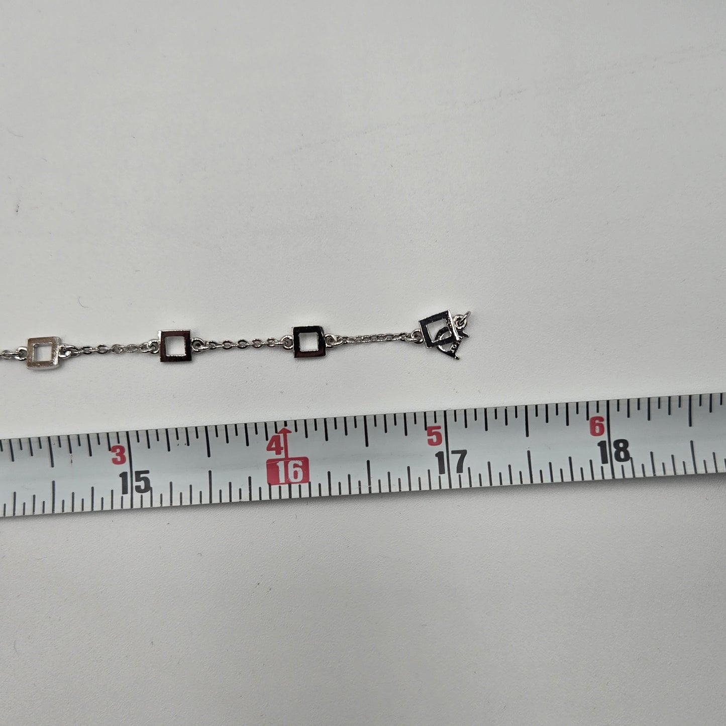 Christian Dior Necklace Heart Arrow Metal Silver - Like New