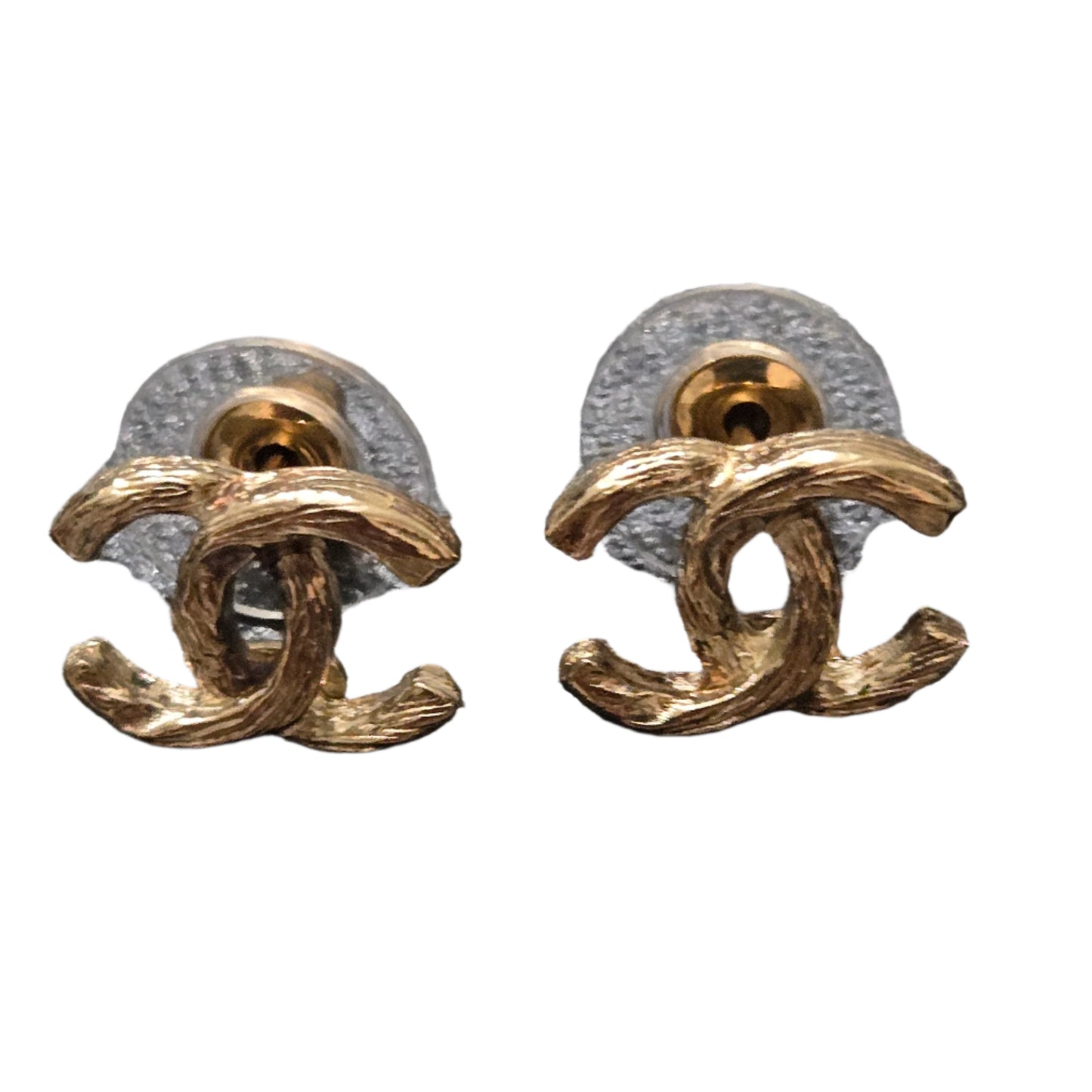 Chanel Earrings CHANEL CC Gold 10P