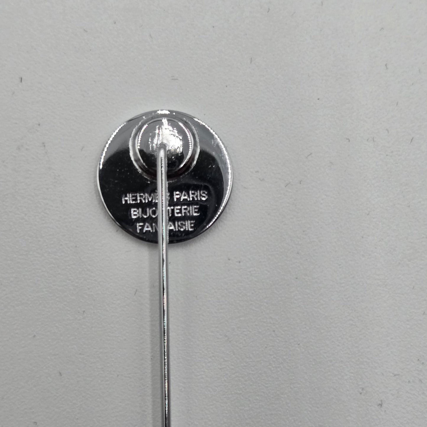 Hermes Pin Brooch Serie Silver - NEW