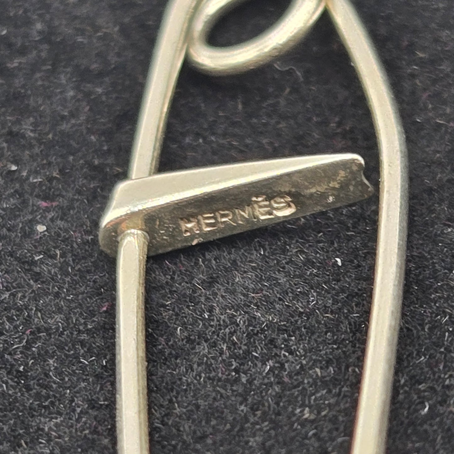 Hermes Sterling Silver Pin Brooch