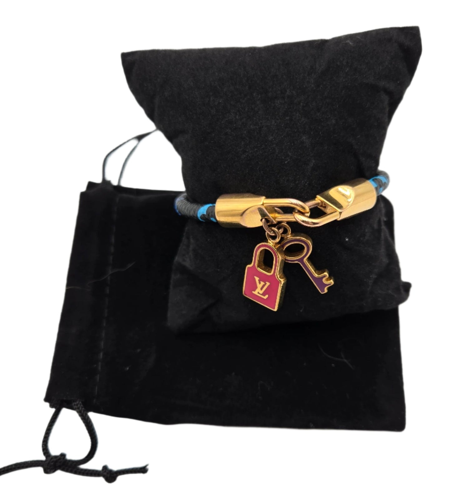 LOUIS VUITTON MONOGRAM MULTICOLOR BRACELET LUCK IT BRACELET/1A8608
