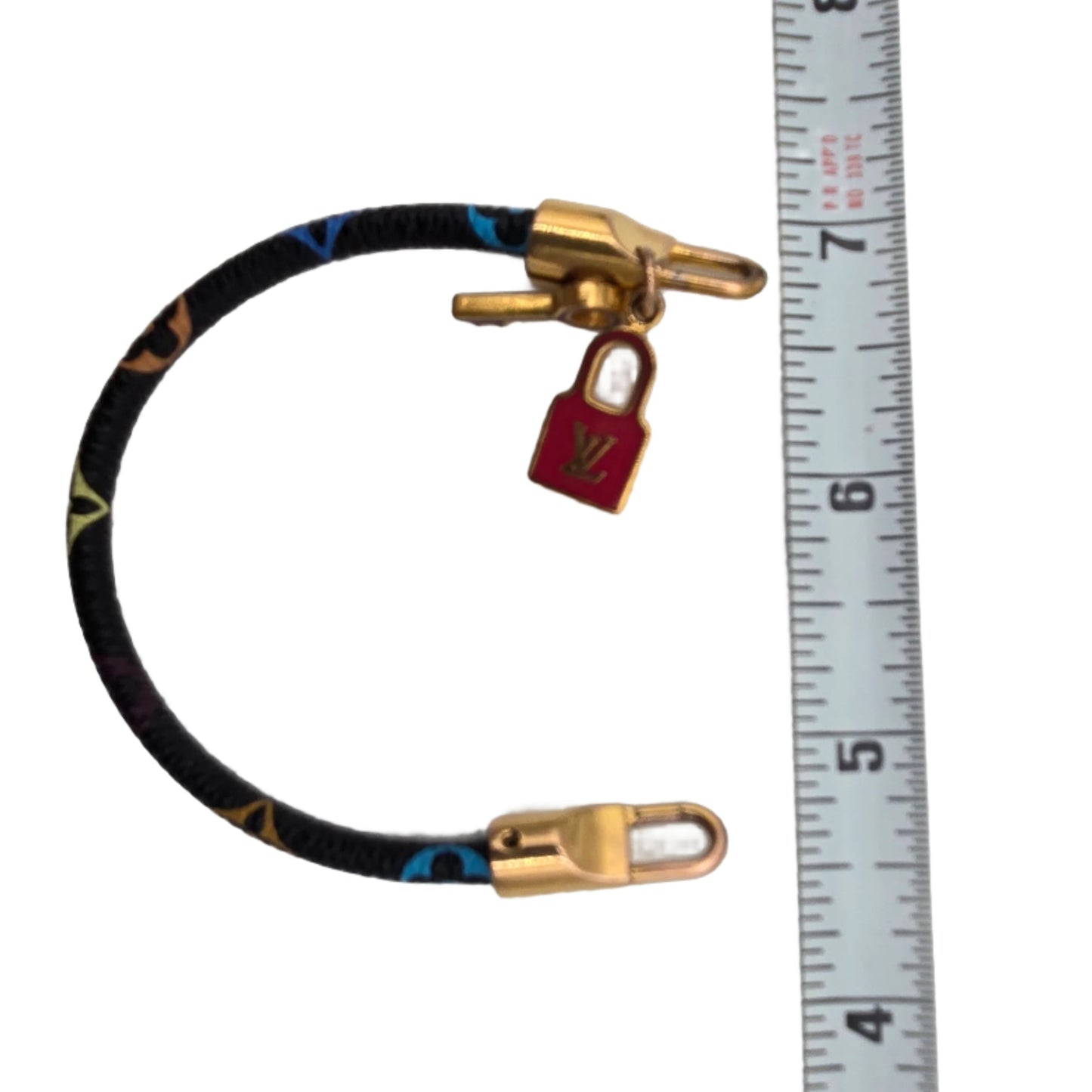 LOUIS VUITTON MONOGRAM MULTICOLOR BRACELET LUCK IT BRACELET/1A8608