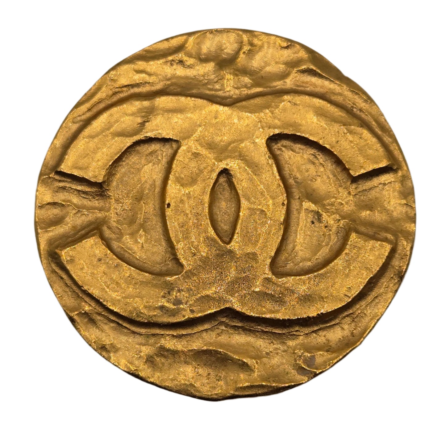 Chanel 1994 logo medallion brooch
