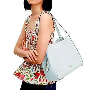 Kate Spade Leila Medium Triple Compartment Shoulder (Hazy Morning) - NEW