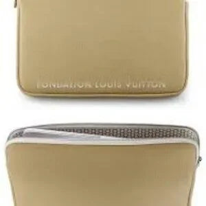 Fondation Louis Vuitton Laptop Sleeve - CAMEL