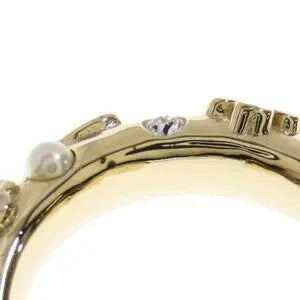 #109 Chanel hoop earrings with a Flower Motif
