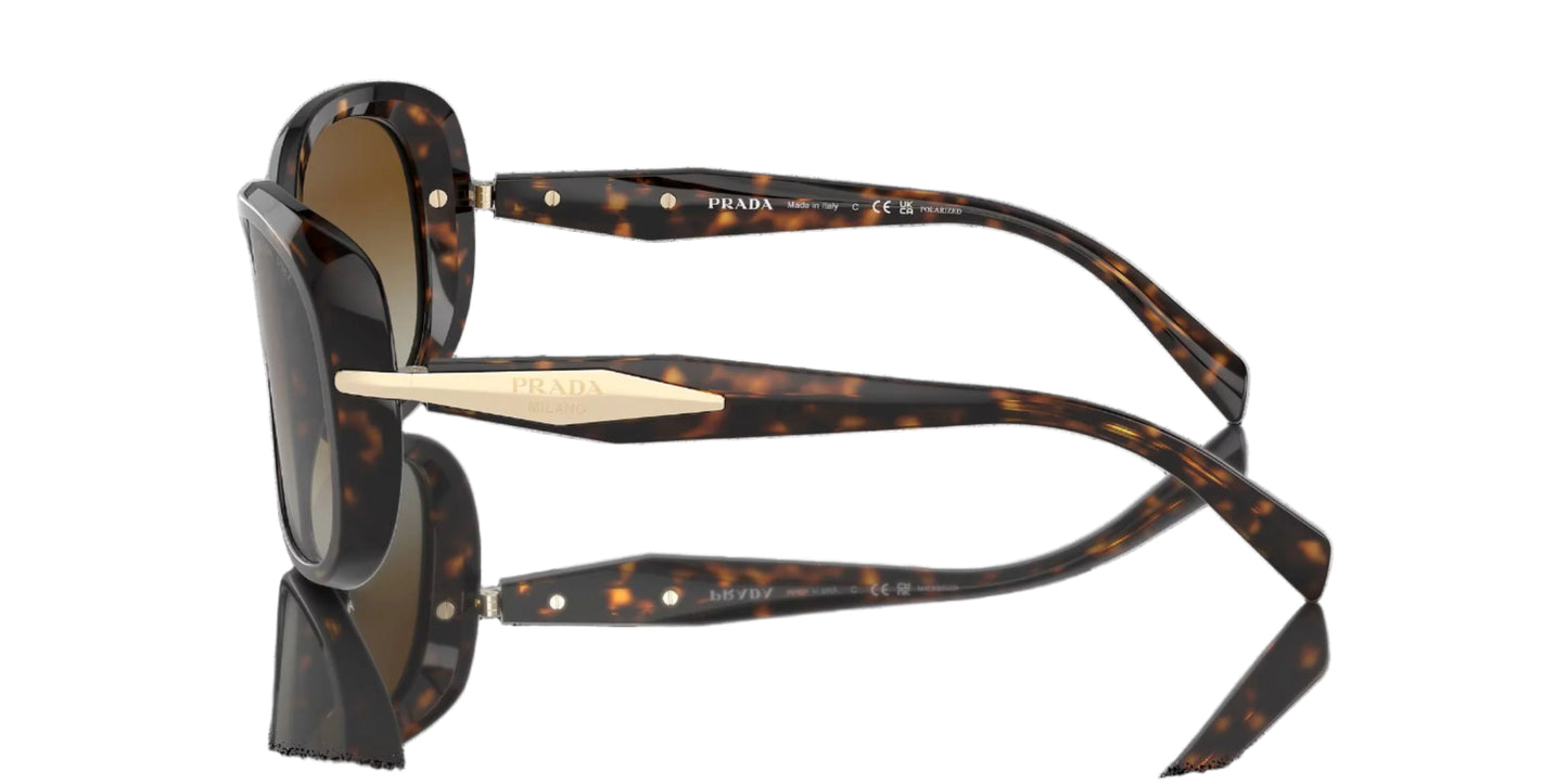 Prada PR 04ZS Tortoise/Brown Shaded 57/18/135 - NEW, never used