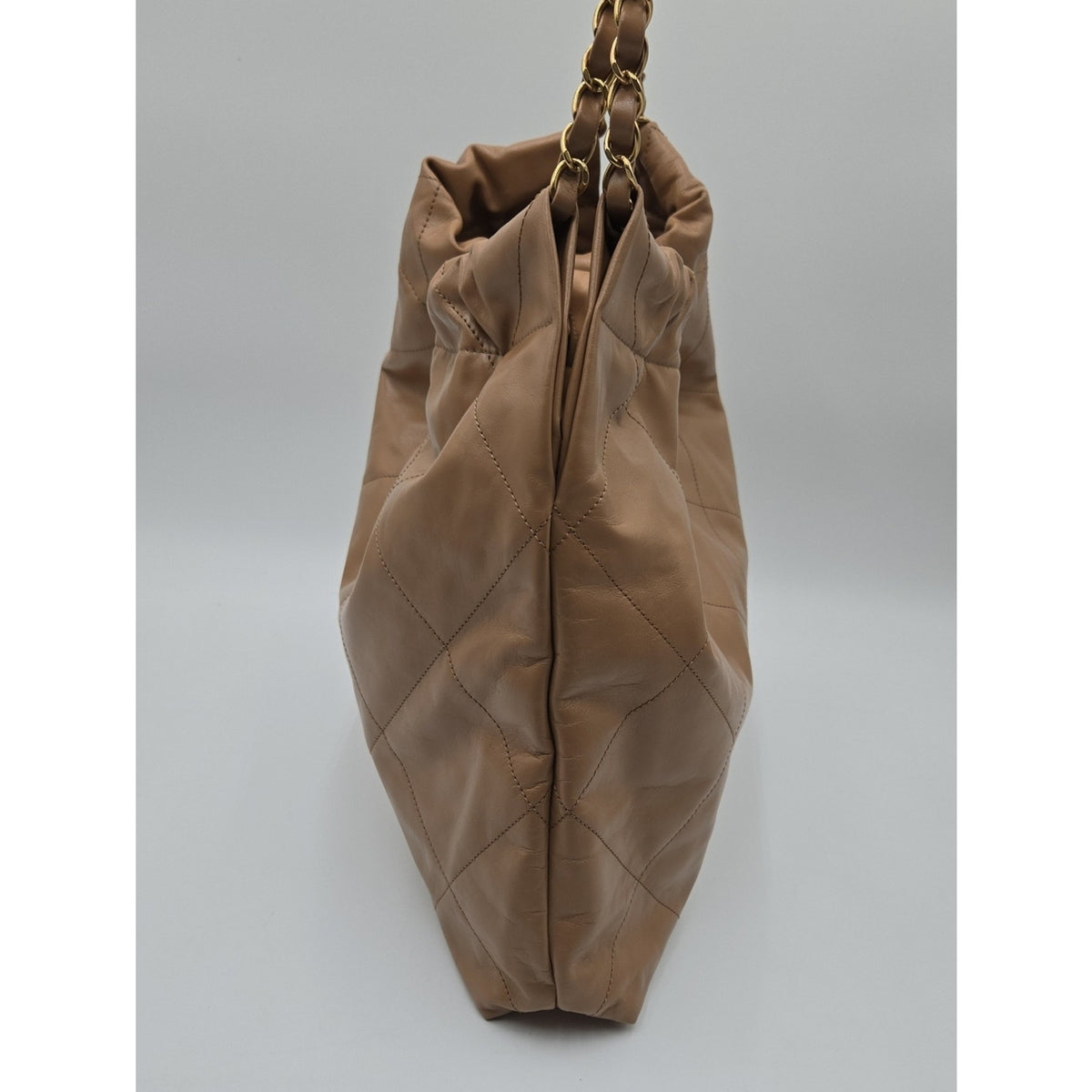 CHANEL 22 - Beige/Tan Medium