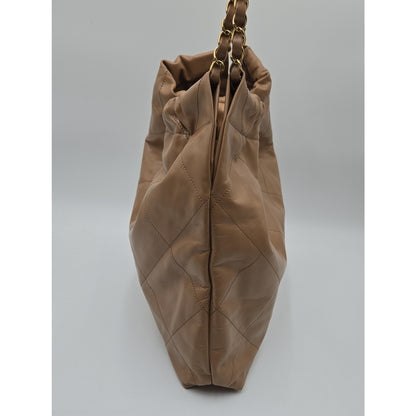 CHANEL 22 - Beige/Tan Medium