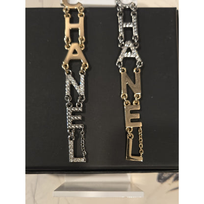 #202 - CHANEL B20 Pearl/Crystal Bright Young Things Earrings Gold Ruthenium