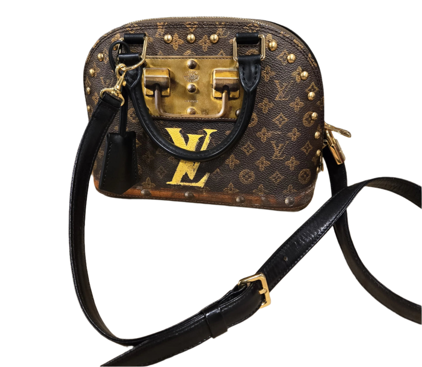 Louis Vuitton Monogram Transformed Time Trunk Alma BB Crossbody/Bag - LIMITED EDITION